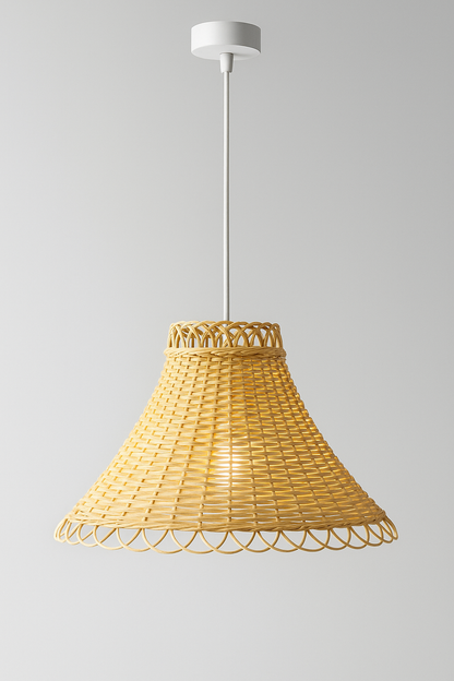 Wicker Lamp: Bloom