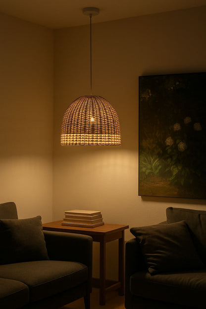 Wicker Lamp: Halo